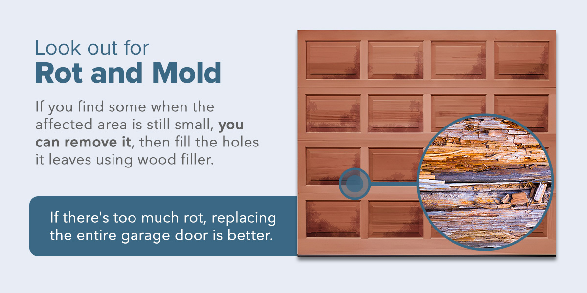 Look out for Rot and Mold