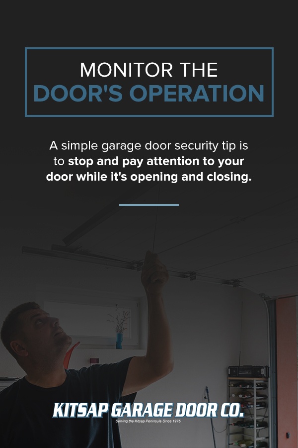 Monitor the Door's Operation
